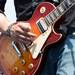 A member of Mitch Ryder's band performs during Sonic Lunch in downtown Ann Arbor on Thursday. Melanie Maxwell I AnnArbor.com